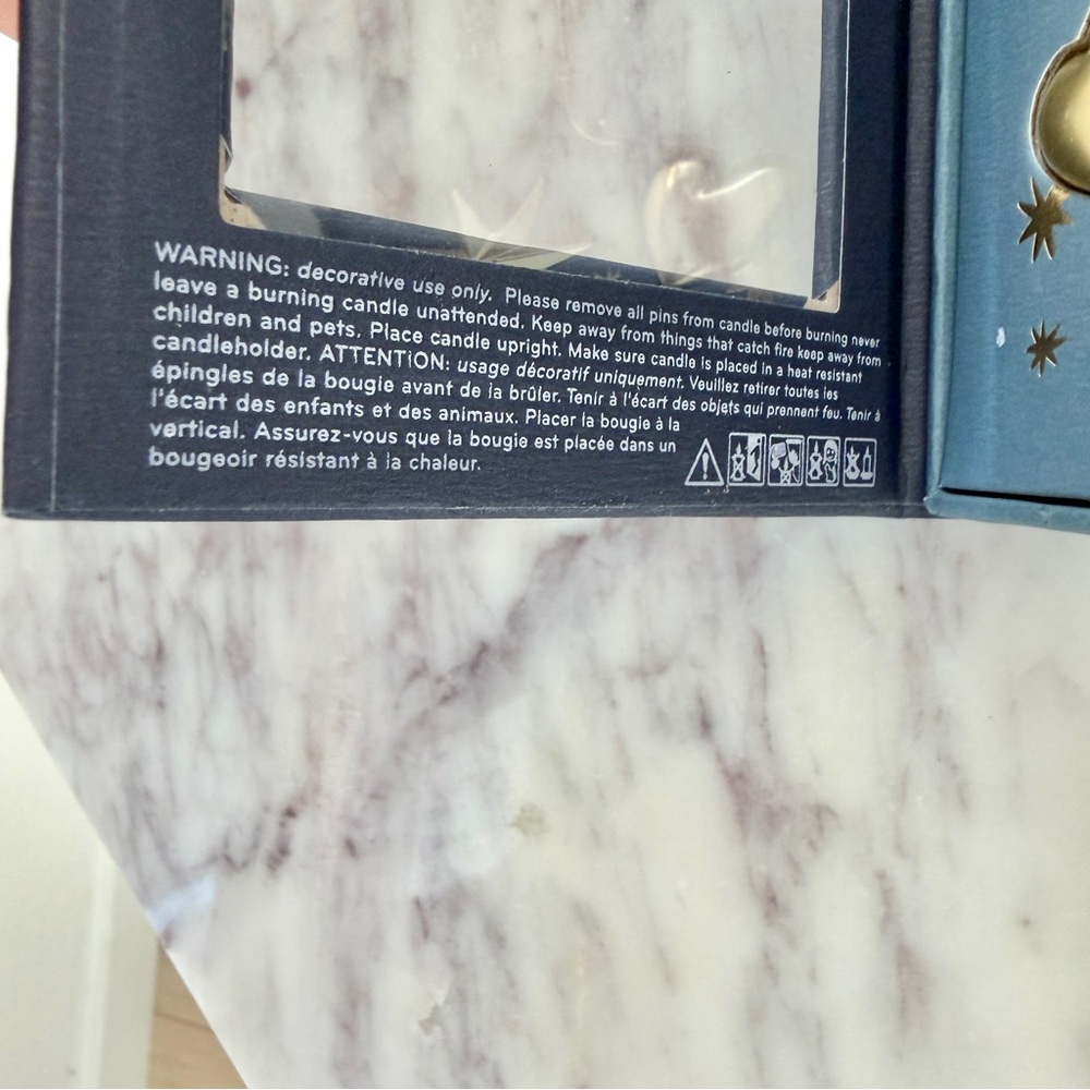 🌟 Anthropologie J Monogram Letter Gold Candle Charms Set Moon Stars Heart - Picture 5 of 6